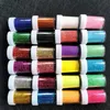 Transfert de tatouage 24 couleurs Diamond Shimmer paillettes poudre 20 g pour tatouage temporaire pour enfants corps bricolage de peinture à ongles décoration outil d'art 240426