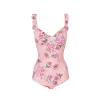 Japonais et coréen New Style Swimsuit en une seule pièce Femmes Ins Style Floral Girl Sexy Sexy Hot Spring - pour le maillot de bain japonais et coréen