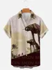 Camisas casuales para hombres alienígena mecha 3d estampado clásico estilo clásico para hombre vestido hawaiano social retro camiseta blusa camisa casuais Slim Fit