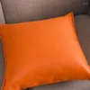 Pillow Light Luxury Cover Living Room Sofa Modern Waist Orange Pillowcase Nordic