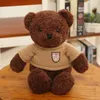 Hurtowa 30 cm miłosna sweter Teddy Bear Pluszowa zabawka prezent dla dzieci Partner Partner