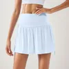 Skirts Cloud Hide Women Sports Tennis Golf Skirt Fitness Shorts High Waist Athletic Running Short Quick Dry Skort Pocket