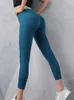 Pantaloni attivi yoga solido yoga donne di fascia alta di alta gamma sport sport fitness elastico elastico galline da ginnastica stretta femmina