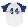 Fernando Valenzuela Jackie Robinson Brooklyn Dodger Gerileme Beyzbol Forması Red Sox Şeytan Rays Wade Boggs Bo Jackson Marlins Miguel Cabrera Hank Aaron Boyut S-4XL