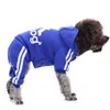 Собачья одежда Мягкая флисовая домашняя одежда для собак собак. Капюшерство теплые толстовки для животных костюми