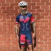 J'adore la douleur professionnelle des hommes de triathlon de triathlon en jersey squeillonnement skinsuit saut de combinaison cyclisme à manches courtes à manches courtes 9d 240416