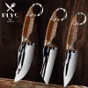 Facas de faca de osso colhendo faca especializada, forjando faca pequena, faca de frutas afiadas, faca de carne de mão corta de carne doméstica