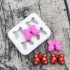 Moulds Bow Bowknot Silicone Cake Baking Mold Sugarcraft Chocolate Cupcake Resin Tools Fondant Decorating Tools