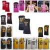 Caitlin Clark Monika Czinano Iowa Hawkeyes Basketball Jersey 2024 Finale vier nieuwe stijl