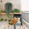 Decorative Flowers 2PCS Artificial Babies Breath Fake Ivy Vine Hanging Plants For Wedding Garden Home Window Pot Decoration