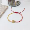 Strands kkbead Evil Eye Bracelet Lucky Red String Bracelets для женщин счастливая улыбка