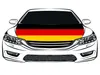 Duitsland nationale vlag auto -kap cover 33x5ft 100polyesterEngine elastische stoffen kunnen worden gewassen auto motorkapbanner7988077