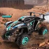 Electric/RC Car 4WD Rock Crawler Electric Spray RC Car Smoke Exaust Remote Control Toy som används för Boy Machine Radio Controlled 4x4 Drivel2404