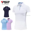 Camicie pgm golf da golf da golf vestiti da golf snelli slicipledrying polo shirts fashion ladies estate abbigliamento sportivo traspirato