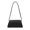 Shoulder Bags Fashion Small Handbag 2024 Women's Bag Yellow White Pu Leather Black Armpit Baguette