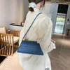 Shoulder Bags Fashion Small Handbag 2024 Women's Bag Yellow White Pu Leather Black Armpit Baguette