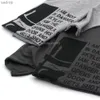 T-shirt maschile da uomo testrino da uomo testrino da uomo 3xl grande maglietta in cotone a maniche corte nera