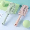 brosses à cheveux peigne de massage de brosses courbe démêlant la brosse à cheveux portable pour les femmes brosses de style bouclé raide ll