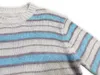 Cardigan de moda de moda retro de designers Sortos de suéter de suéter de suéter bordado no pescoço redondo Jumper Confortável 2265