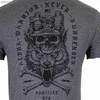 Men's T-Shirts Never Surrender Warrior Tactical Skull Wolf Military Grunt T-shirt 100% Cotton O-Neck Short Sleeve Casual Mens T-shirtXW