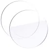Moulds 7 Size Round Acrylic Cake Disks 2mm Clear Extruded Circle Acrylic Baking Tray Stand DIY Reusable Cake Topper Decoration Tool