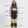 Pantalones para hombres pantalones de esquí de esquí de invierno a prueba de agua reflectante reflectante de esquí transpirable pantalones femenino pantalones de snowboard femenino