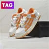 Designer casual skor män kvinnor skel topp låga sneakers mens äkta läder sneaker svart grå vit grön lila orange lime rött ljus blå lyxsporttränare