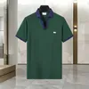 #1 Mens Polo Shirt Designer Man Fashion Horse T Shirts Casual Men Golf Summer Polos Shirt Embroidery High Street Trend Top Tee Asian size M-XXXL 0200