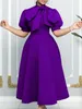 Partykleider Wmstar Plus Size für Frauen elegantes Modebüro Dame mit Bug Maxi Kleid in Sommerkleidung Großhandel Tropfen