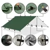 Tents And Shelters 4 4m Multi Functional Tear Resistant Silver Coated Tarp Camping Shelter