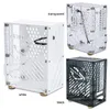 Computer Cables Portable Acrylic Frame 4.3L FLEX 1U Power Mini PC Chassis HTPC Case Bracket DIY Bare Support External For ITX