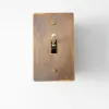 PROPLICA DI VERITÀ RETRO RANGLIATO American Standard UL CERIFICAZIONE 1GANG 2Gang Antique Brass Knurled Twtive Switch 15A GFCI USB Socket 110V