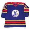 MTR Custom Hockey Jersey Storlek XXS S-XXXL 4XL XXXXL 5XL 6XL KANSAS CITY Scouts anpassade Jersey Hockey Sweater255o