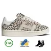 Plateforme de luxe Bad Bunny 00S Leopard Designer Chaussures décontractées Low Og Ogories Forum de Forum Forum Flat Upper Forum 84 Core Sports de gomme de gomme vert foncé noir