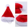 Appareils pour chiens Santa Claus Hat Decor pour animaux de compagnie pour Noël