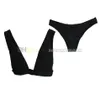 Metal Blge Bikinis Set Women V Neck Swimsuith Sexy Split Bathing Spring Spring Praia de Praia de Praia