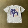 Mäns T-shirts retro medeltida stolmönster tryckt t-shirt överdimensionerade topp 2023 Nya Harajuku Löst montering kortärmad topp för kvinnor J240426