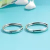 Rings cluster coppia di sole e luna per donne uomini alla moda che abbina il regalo di gioielleria per matrimoni per le dita