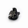 Plugs 100pcs Xlr Connector Black Plastic 3pins Xlr Male/female Jack Socket Panel Mount Type with Push Button Speaker Plug