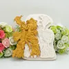 Molds Lover Silicone Mold Kitchen Cake Baking Decoration Tool Diy Dance Handmade Angel Angel Presente Chocolate pastel