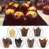 Formar Tulpan Muffin Cupcake Paper Cups Oljetät Cupcake Liner Baking Muffin Box Cup Cake Decorating Tool Muffin Wrap Cases