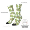 Chaussettes masculines mignonnes fraises lait grenouille harajuku sueur absorbant les bas toute la saison pour le cadeau de l'anniversaire de la femme de l'homme