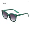 Óculos de sol Moda Grande moldura para mulheres Personalidade de tendência Os óculos de leopardo anti-UV Sun Shade Glasses 2024 Gafas de Sol