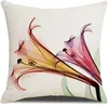 Pillow Modern Floral Print Cover 50x50 For Outdoor Patio Garden Living Room Sofa Farmhouse Decoration Home