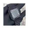 High Quality black Handcrafted moissanite watch For Christmas Gift For Men Buy Now From Best Wholesaler