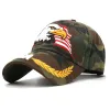 Softball New Men's Animal Baseball Cap Patriotique Bald Bald Eagle et American Flag Snapback Caps For Women USA 3D BRODERY FARM TRUCKER CURCHER