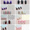 Tattoo Transfer Golden Sliver Stars Nails Stickers Irregular Pentagram Decals Laser Shiny Glitters Starlight Manicure Ornaments Body Sticker 240427