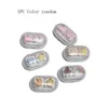 Contacts Lens Accessoires Kawaii Contact Lens Care Box Portable Lens Case compact Lens Container D240426