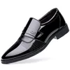 Casual Shoes Men skóra 2024 luksusowy czarny ślub oficjalny Oxford Business Office Formal