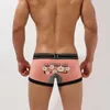 アンダーパンツ2024 Seobean Days Men's Cotton Underwear Male Boxer Shorts Low Rise